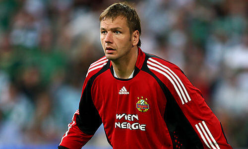 Georg Koch în poarta lui Rapid Viena