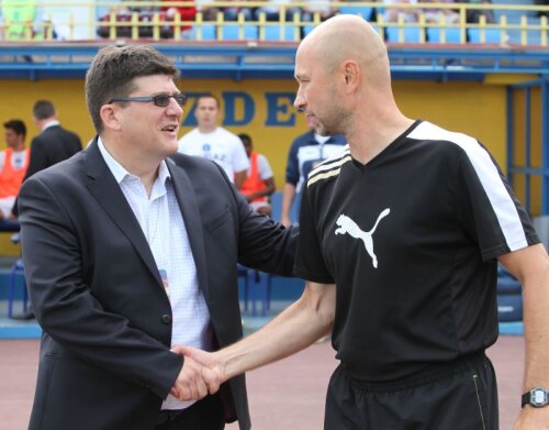 Pustai trage de jucătorii Mediaşului