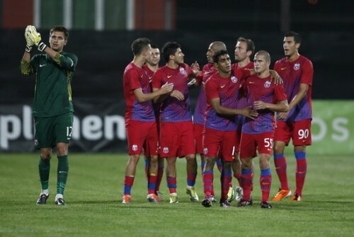 Steliştii au prima şansă la calificarea în grupele Europa League după 2-0 în meciul tur