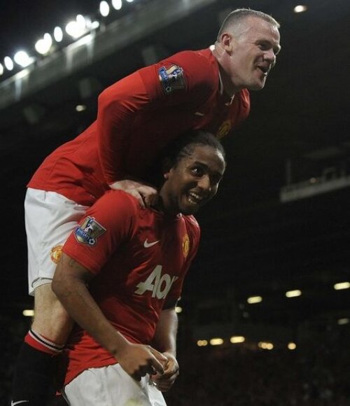 Rooney a marcat al doilea gol pentru Manchester in partida cu Tottenham