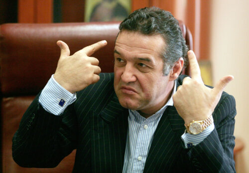 Gigi Becali a luat-o razna şi vrea ca suporterii Stelei să fie bătuţi la Sofia