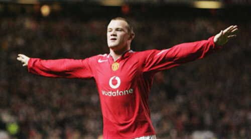 Rooney este cel mai periculos atacant al lui Manchester United