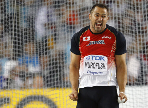 Koji Murofushi este noul campion mondial la aruncarea ciocanului foto: reuters