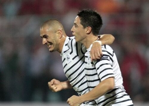 Karim Benzema a deschis scorul în meciul de aseară cu Albania