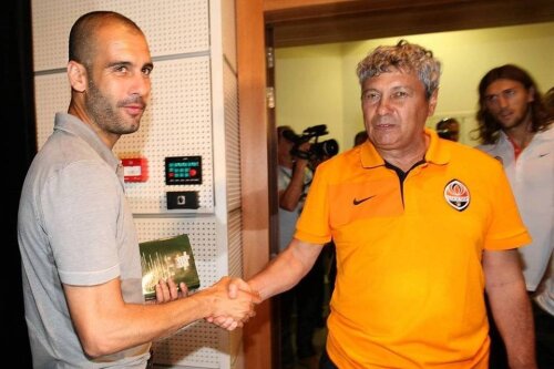 Guardiola i-a cerut informaţii prietenului Mircea Lucescu despre Yaroslav Rakytskiy (sursă foto: Mundo Deportivo)