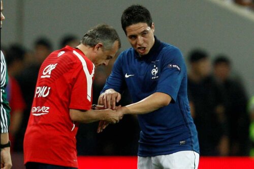 Nasri şi-a rupt un deget în meciul cu România!