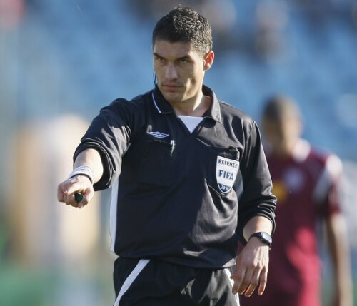 Istvan Kovacs a arbitrat ultimul meci de la Galați dintre Oțelul și CFR, scor 1-1