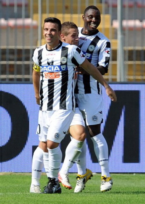 Gabi Torje a avut un debut excelent la Udinese