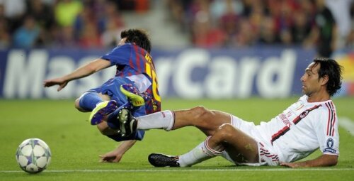 Nesta i-a arătat lui Messi cum arată un tackling adevărat