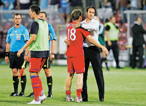 Ronny Levy îl va lăsa diseară pe
Martinovici pe banca de rezerve