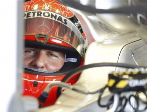 Michael Schumacher e pe locul 8 în clasamentul la zi al F1