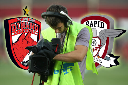 Dinamo - Rapid se va vedea la DigiSport 1 în format HD şi va fi filmat cu 12 camere