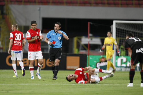 Colțescu n-a stat pe gînduri și i-a arătat roșu direct lui Herea