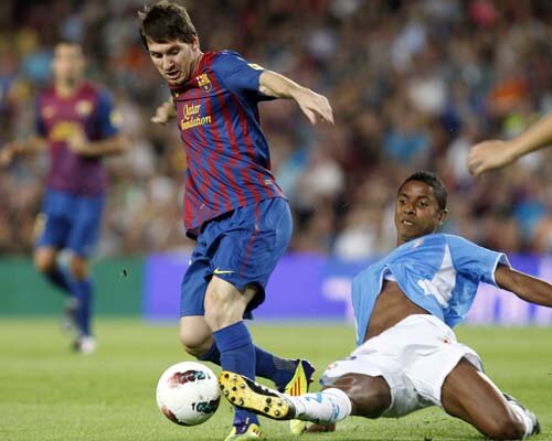 Jucătorii Osasunei n-au avut antidot pentru Messi (prim-plan)