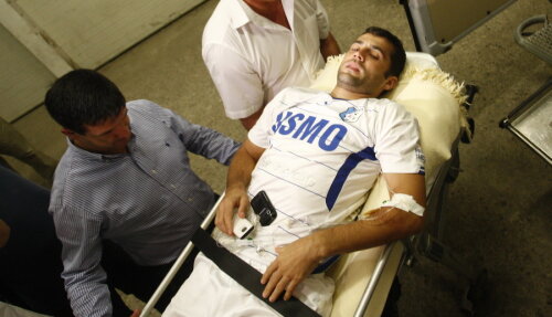 Cum a ajuns la spital, Băcilă a fost trecut de urgenţă pe calmante