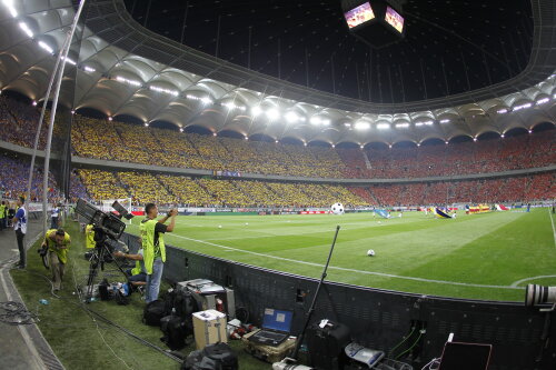 Stadionul Național Arena a fost plin la meciul România - Franța