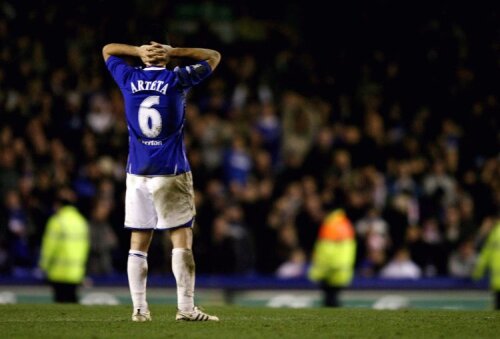 După șase sezoane la Everton, Arteta (29 de ani) le-a întors spatele fanilor, plecînd la Arsenal y Foto: Guliver/Getty Images