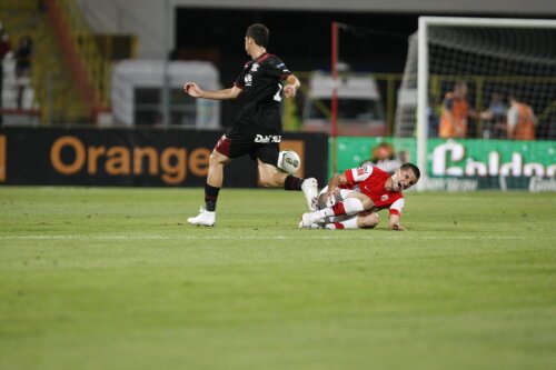 Ovidiu Herea a fost eliminat în derby-ul cu Dinamo după ce l-a călcat pe Dr. Grigore