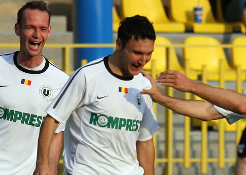 Cojocnean a deschis scorul în minutul 33, din pasa lui Boştină