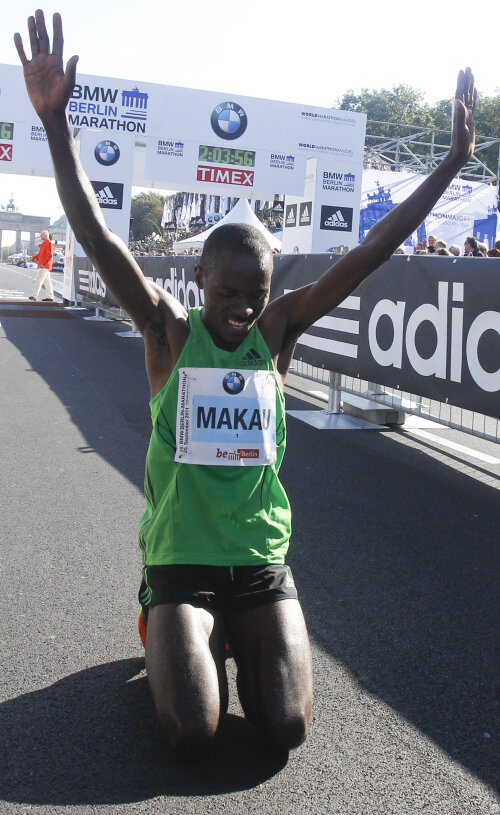 Patrick Makau deține noul record mondial la maraton foto:reuters