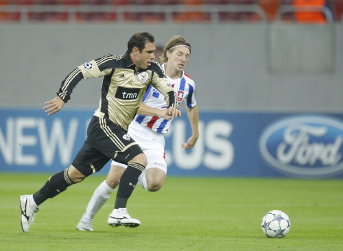 Otelul a pierdut cu 1-0 in fata Benficai, cu u gol marcat de Bruno Cesar