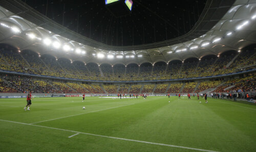 Naţional Arena a părut pustiu la meciul Oţelului cu FC Zurich