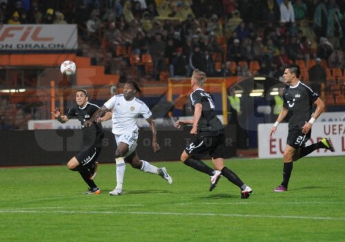Temwanjera a adus pe FC Vaslui în avantaj, dar meciul s-a încheiat la egalitate, scor 2-2