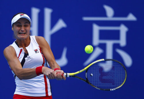 Monica Niculescu are asigurate deocamdată 80 de puncte WTA, dar şi un cec de 19.950 de dolari Foto: Reuters
