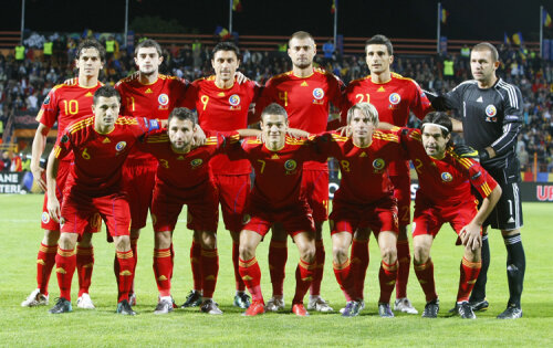 Echipa de start a României în meciul tur cu Albania (1-1), primul din actuala campanie