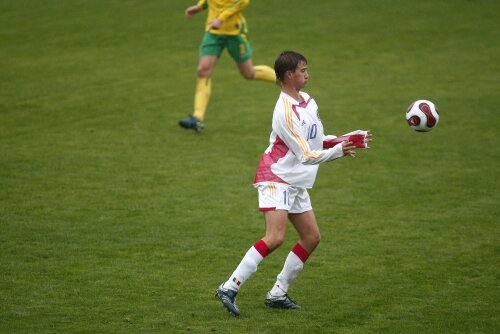 Cristian Gavra a marcat patru goluri în două partide pentru România în aceste preliminarii