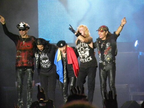 Scorpions mulţumeşte publicului de la Cluj