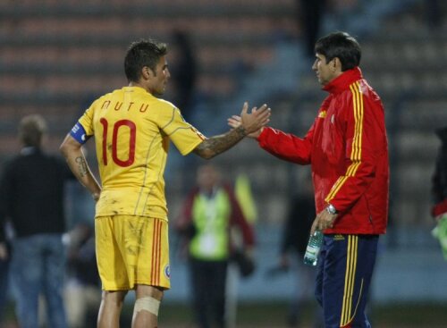 Piţurcă i-a oferit lui Mutu şansa de a fi pentru a 15-a oară căpitanul României