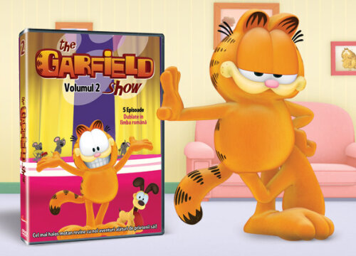 Al doilea DVD din seria Garfield, numai cu Gazeta Sporturilor