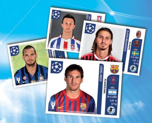 Messi, Ibrahimovici nu vor lipsi din stickerele oferite gratuit cu Gazeta mîine şi pe 2 noiembrie