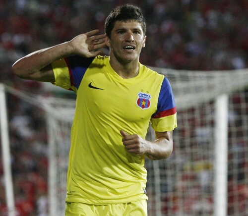 Cristi Tănase a marcat ultima oară pentru Steaua în Europa la Sofia, în egalul cu ŢSKA, scor 1-1