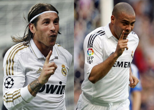 2 ani au jucat împreună Ramos şi Ronaldo la Real Madrid, între 2005 şi 2007