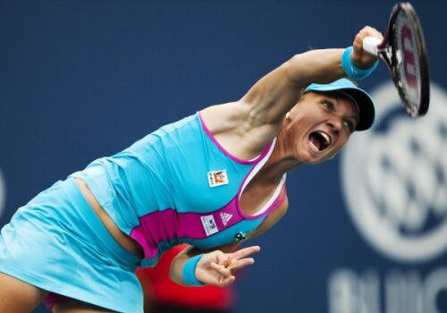 Simona Halep a ratat calificarea în sferturile de la Luxemburg foto: reuters