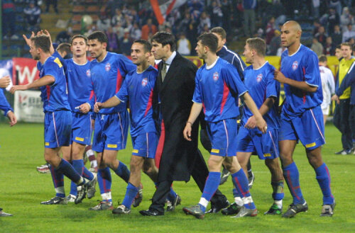 Steaua a învins ultima oară Rapidul pe teren propriu în 2002, cu Victor Piţurcă antrenor