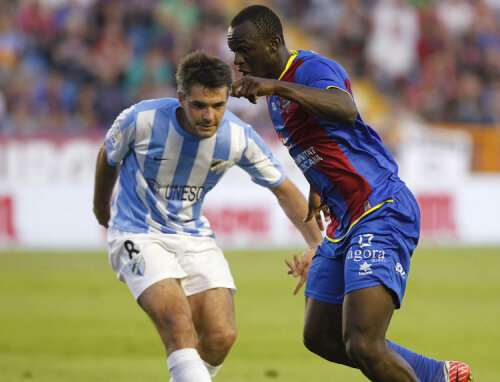 În dizgrație la FC Sevilla, Arouna Kone (dreapta) a primit o a doua șansă la Levante. Și profită de ea. FOTO Reuters