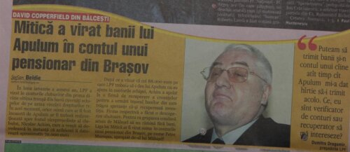 Ce spunea Dragomir în Gazeta din 2005