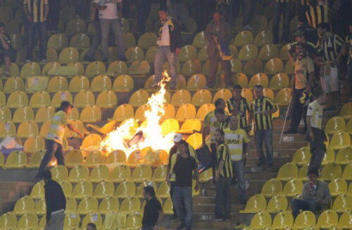 Fenerbahce nu va mai avea galerie la derby-ul cu Beşiktaş din această seară