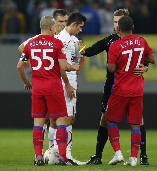 Răzvan Lucescu spune că şi Tatu şi Martinovici ar fi meritat să fie eliminaţi de Tudor în derby-ul Steaua - Rapid
