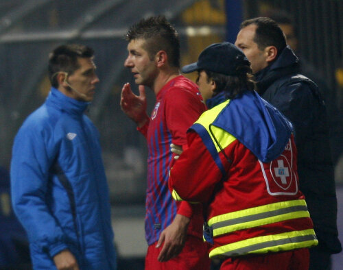 Becali vrea sa ii prelungeasca intelegerea lui Galamaz dupa incidentul din meciul cu Petrolul