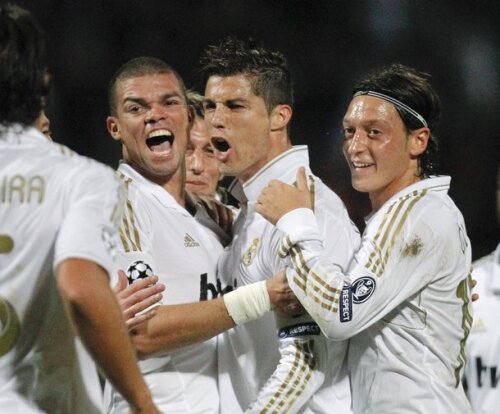 Cristiano Ronaldo a reușit ambele goluri ale victoriei Realului din Franța, 2-0