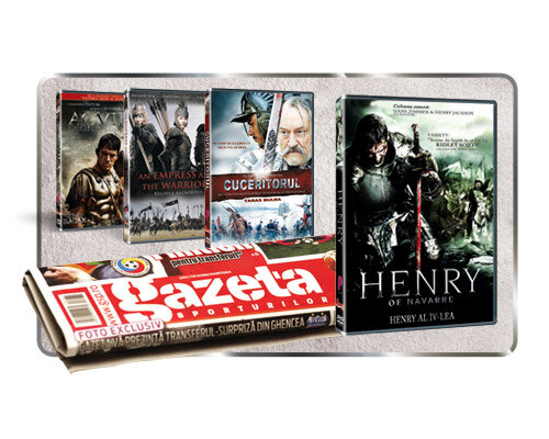 DVD Henry al IV-lea, numai cu Gazeta Sporturilor