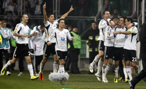 Legia a invins Rapidul cu 3-1 si s-a calificat in primavara europeana
