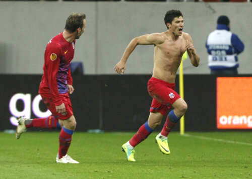 Cristi Tănase a marcat de două ori împotriva lui Maccabi, 4-2