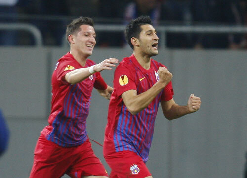 Steaua a obţinut aseară prima victorie a unei echipe româneşti pe Naţional Arena