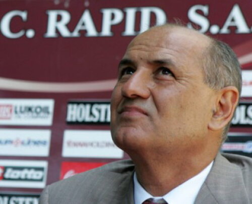 George Copos e mulţumit de parcursul Rapidului în Europa League