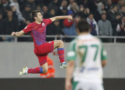 Rusescu este golgeterul Stelei, cu 4 reușite. FOTO Raed Krishan